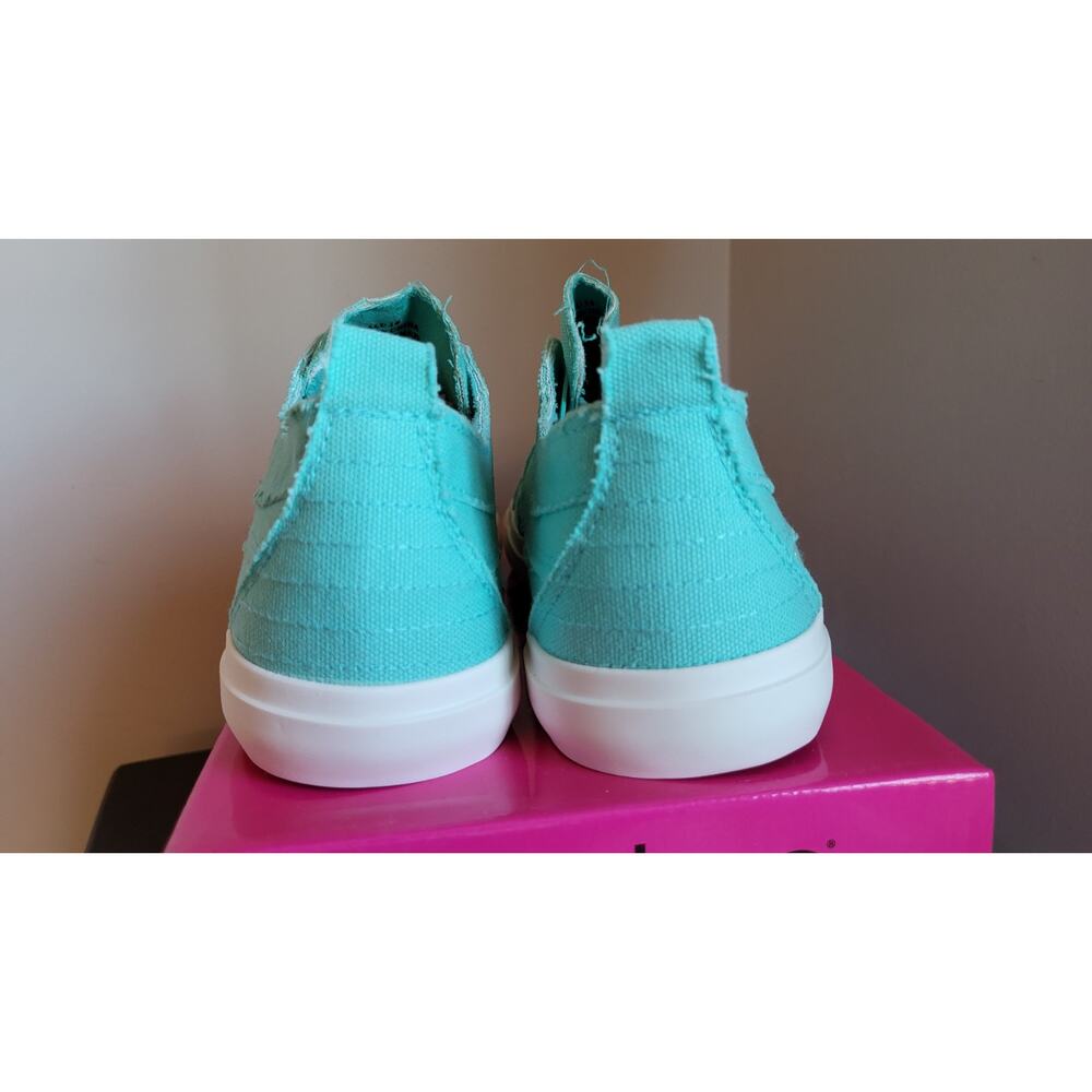 NEW Corkys Tennis Shoes Aqua Babalu Womens Size 10 Slip On Sneakers - Picture 4 of 16